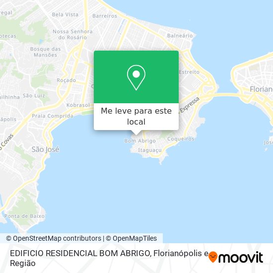 EDIFICIO RESIDENCIAL BOM ABRIGO mapa