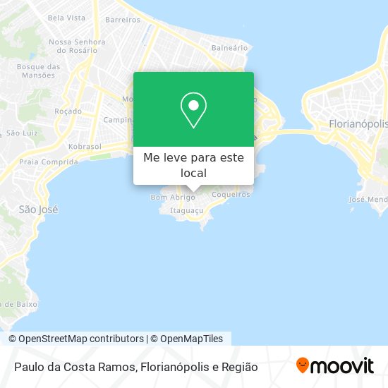 Paulo da Costa Ramos mapa