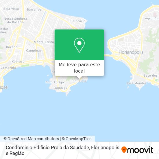 Condominio Edificio Praia da Saudade mapa