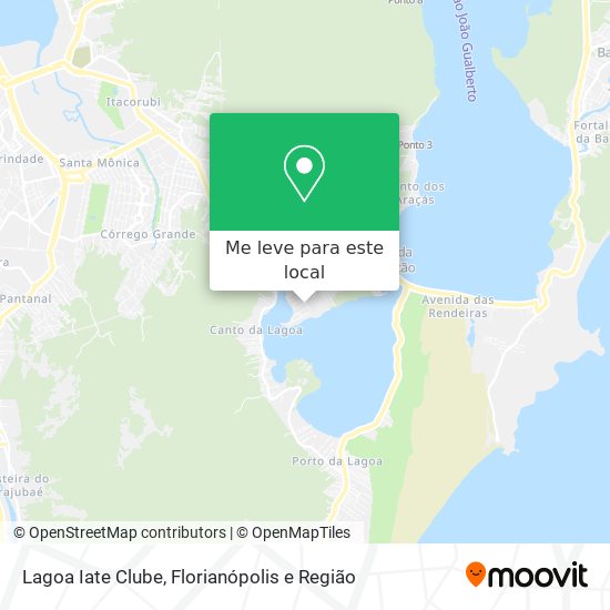 Lagoa Iate Clube mapa