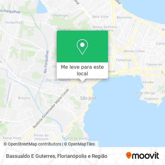 Bassualdo E Guterres mapa