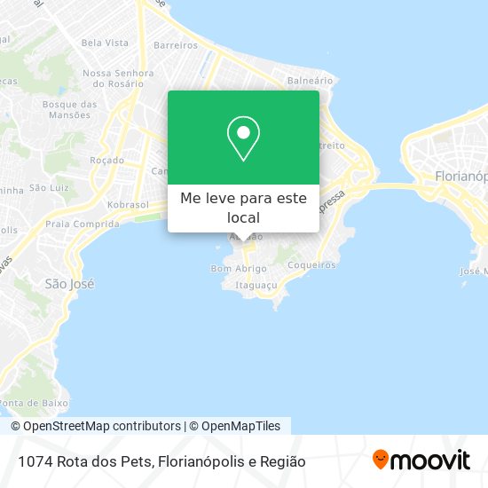1074 Rota dos Pets mapa