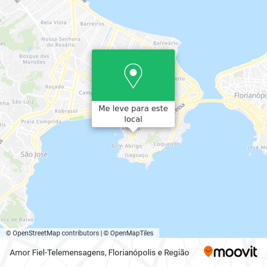 Amor Fiel-Telemensagens mapa