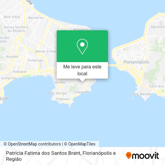 Patricia Fatima dos Santos Brant mapa