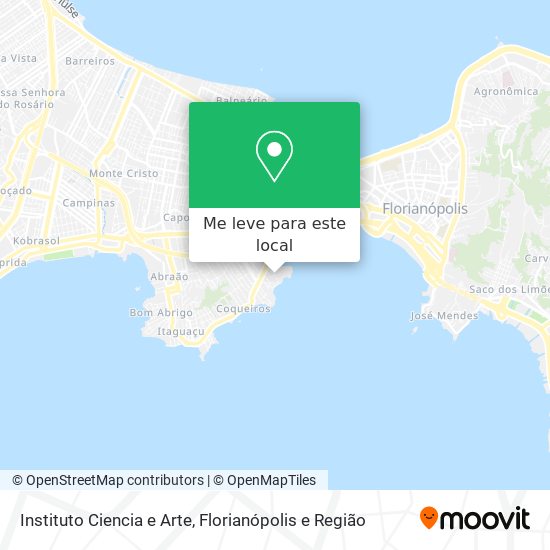 Instituto Ciencia e Arte mapa