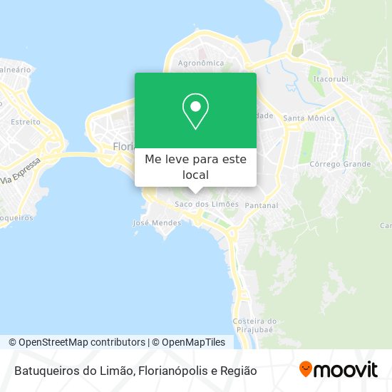 Batuqueiros do Limão mapa