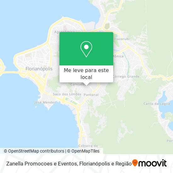 Zanella Promocoes e Eventos mapa