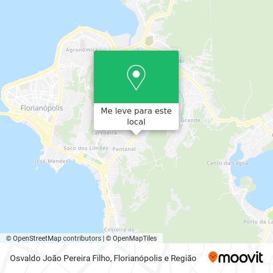 Osvaldo João Pereira Filho mapa