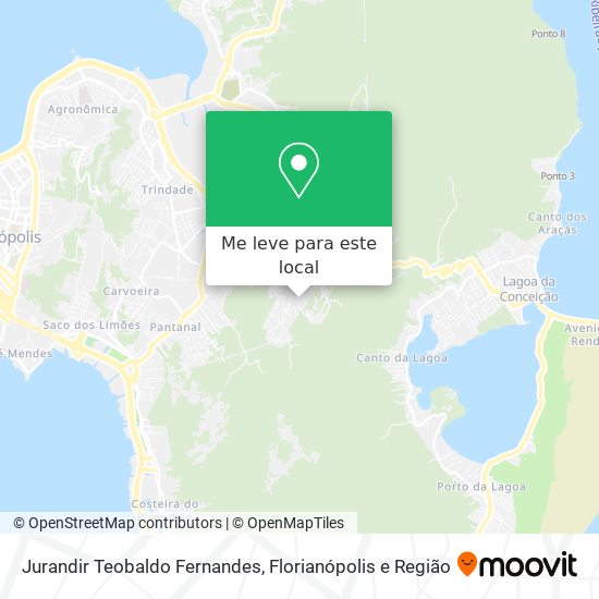 Jurandir Teobaldo Fernandes mapa