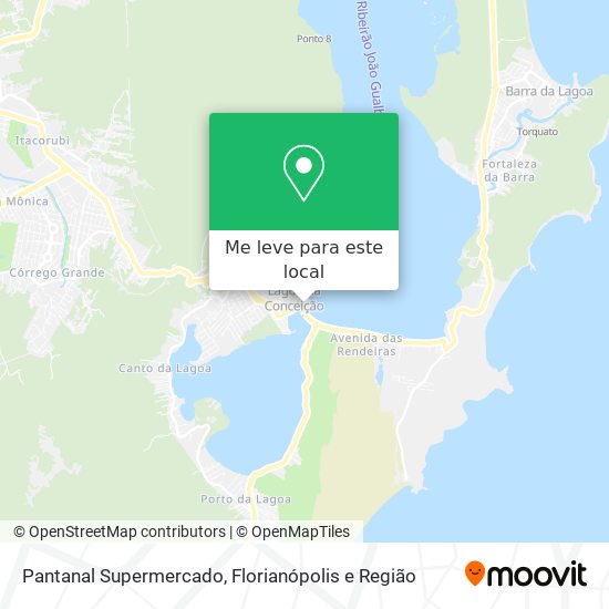 Pantanal Supermercado mapa