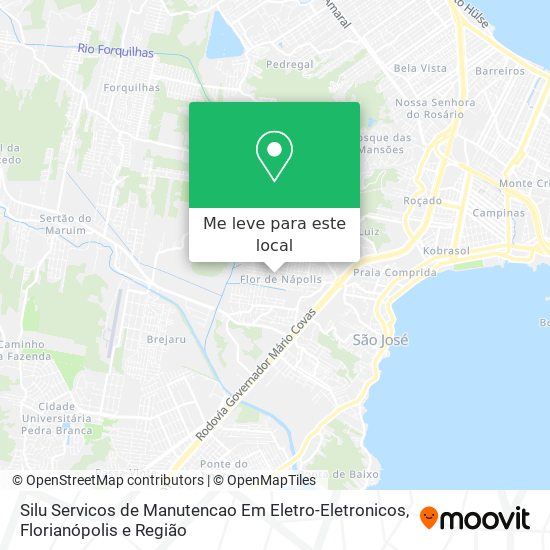 Silu Servicos de Manutencao Em Eletro-Eletronicos mapa