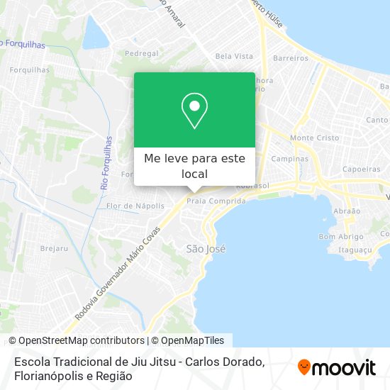 Escola Tradicional de Jiu Jitsu - Carlos Dorado mapa