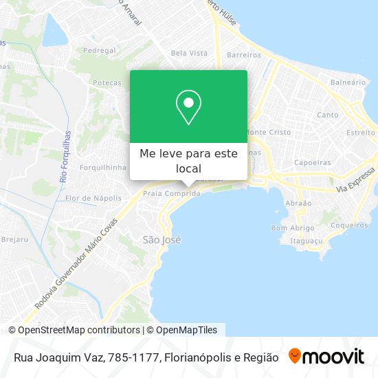 Rua Joaquim Vaz, 785-1177 mapa
