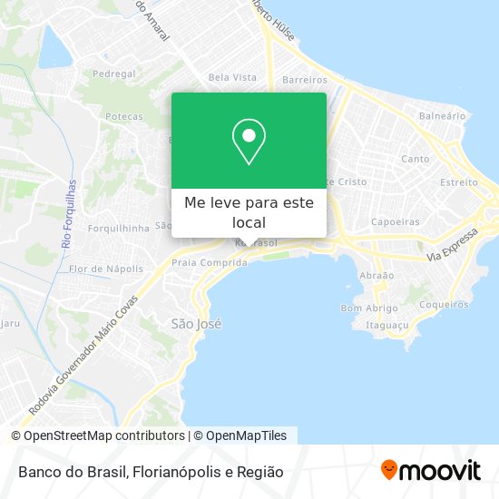 Banco do Brasil mapa