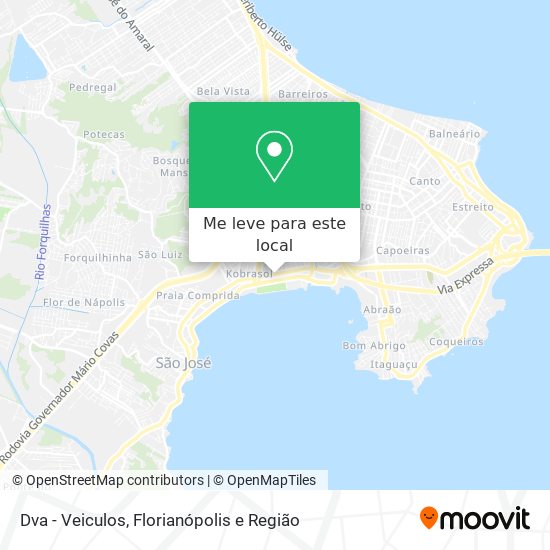 Dva - Veiculos mapa