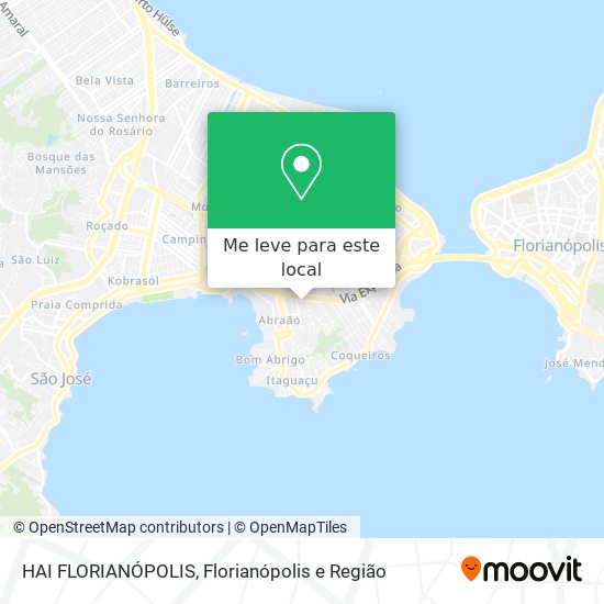 HAI FLORIANÓPOLIS mapa