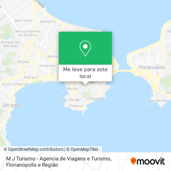 M.J Turismo - Agencia de Viagens e Turismo mapa