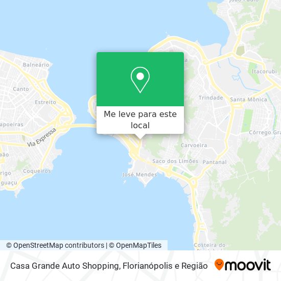 Casa Grande Auto Shopping mapa