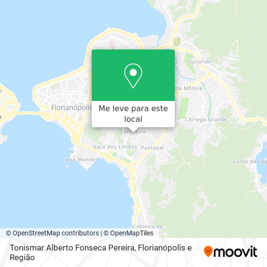 Tonismar Alberto Fonseca Pereira mapa