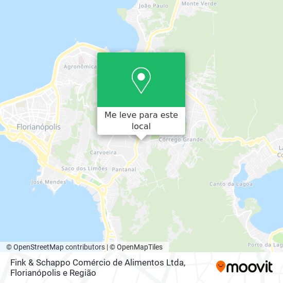 Fink & Schappo Comércio de Alimentos Ltda mapa