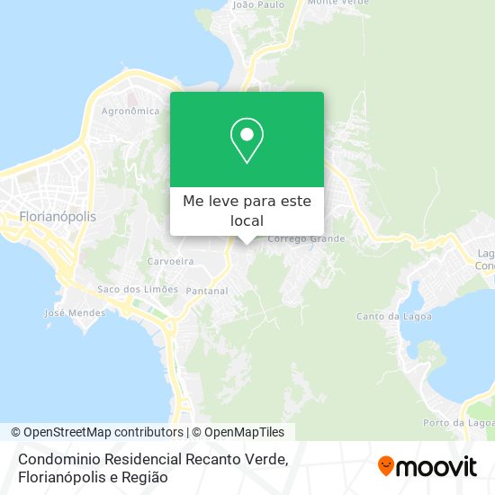 Condominio Residencial Recanto Verde mapa