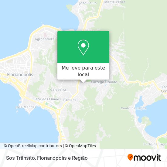 Sos Trânsito mapa