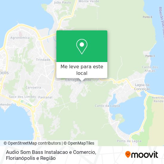 Audio Som Bass Instalacao e Comercio mapa