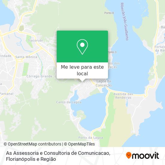 As Assessoria e Consultoria de Comunicacao mapa