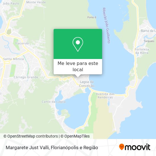 Margarete Just Valli mapa