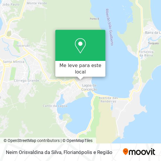 Neim Orisvaldina da Silva mapa