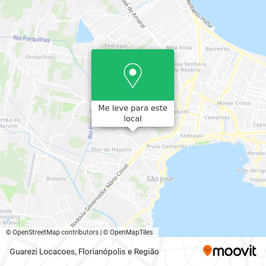 Guarezi Locacoes mapa