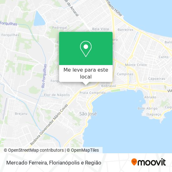 Mercado Ferreira mapa