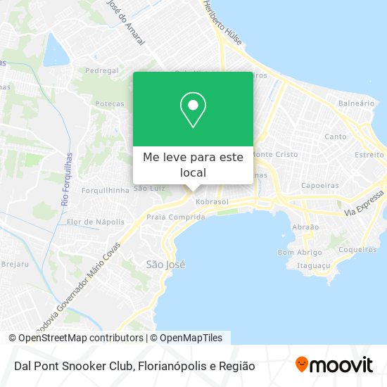 Dal Pont Snooker Club mapa
