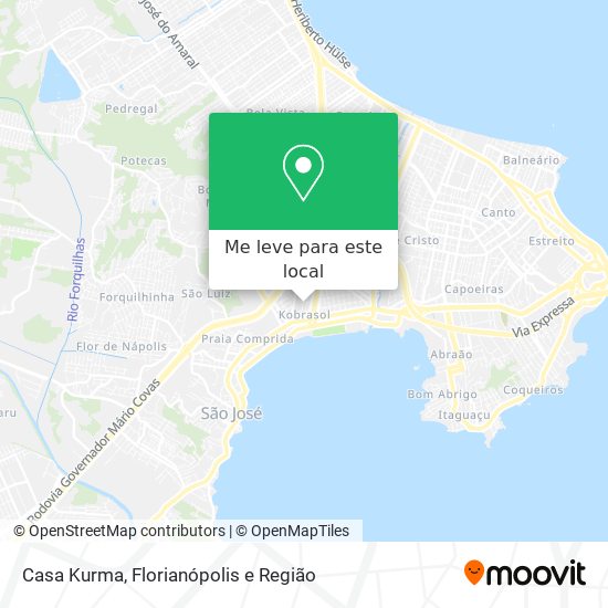 Casa Kurma mapa