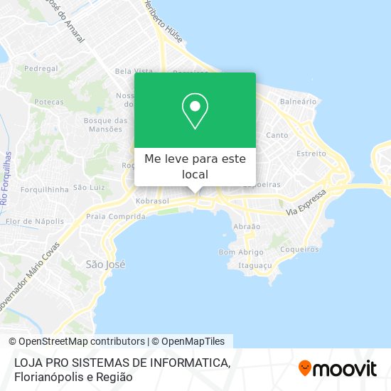 LOJA PRO SISTEMAS DE INFORMATICA mapa