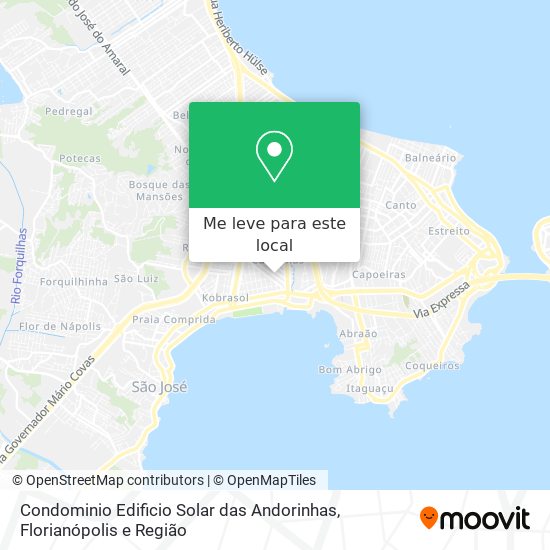 Condominio Edificio Solar das Andorinhas mapa