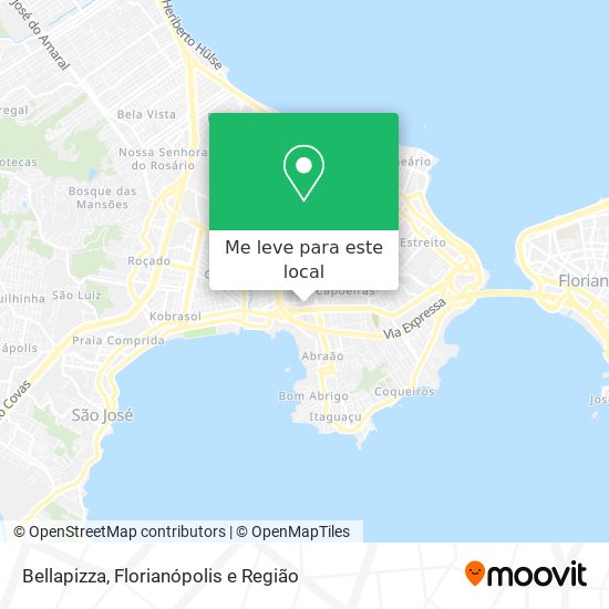 Bellapizza mapa
