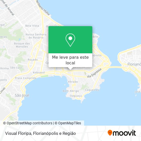 Visual Floripa mapa