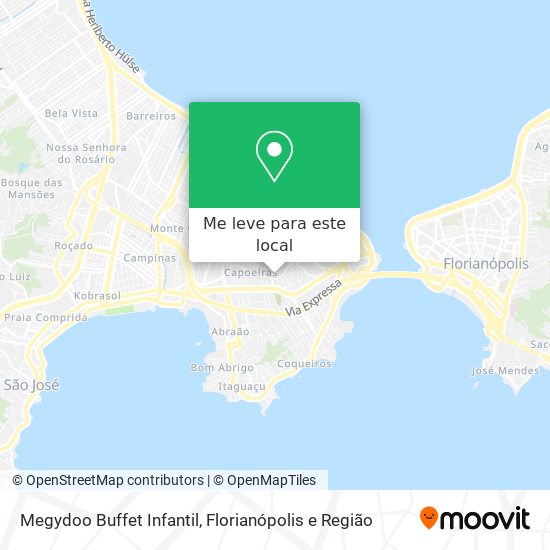 Megydoo Buffet Infantil mapa