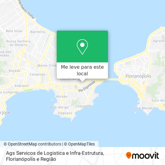 Ags Servicos de Logistica e Infra-Estrutura mapa