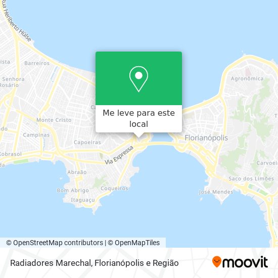 Radiadores Marechal mapa