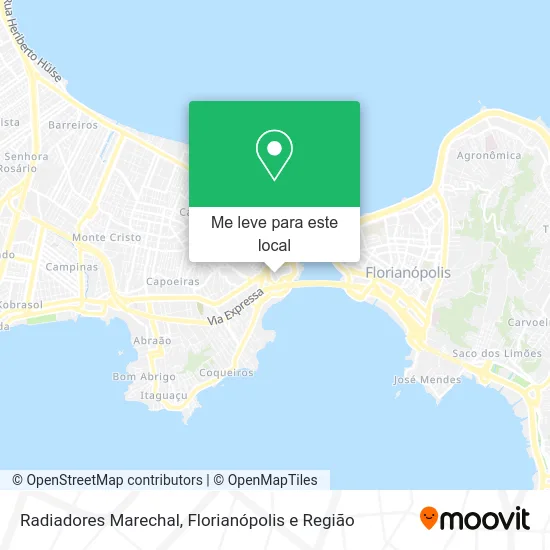 Radiadores Marechal mapa