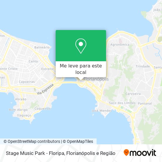 Stage Music Park - Floripa mapa