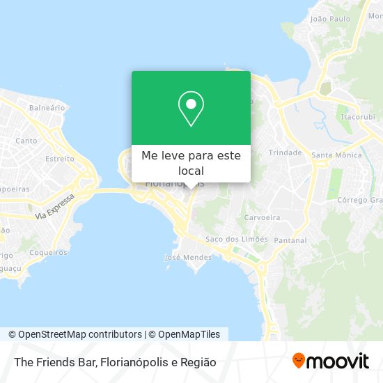 The Friends Bar mapa