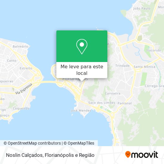 Noslin Calçados mapa