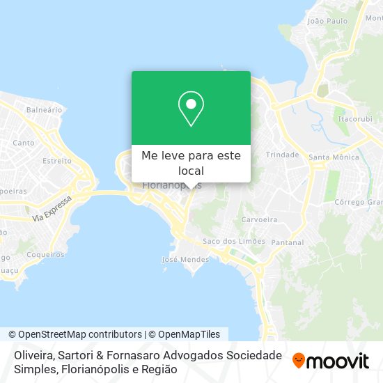 Oliveira, Sartori & Fornasaro Advogados Sociedade Simples mapa