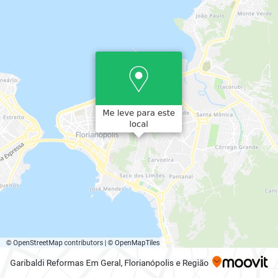 Garibaldi Reformas Em Geral mapa