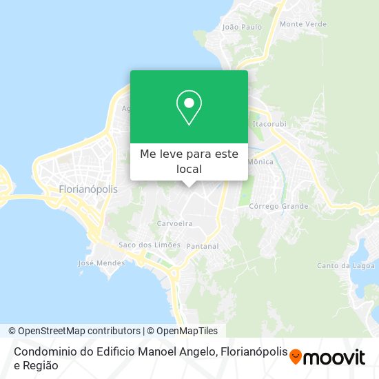 Condominio do Edificio Manoel Angelo mapa