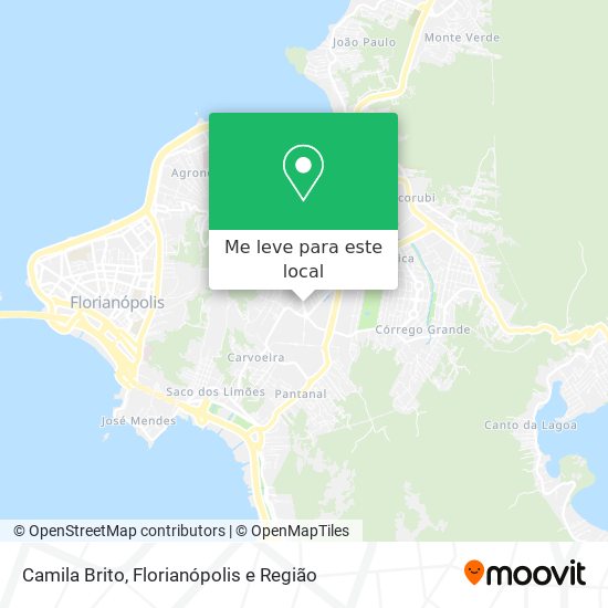 Camila Brito mapa