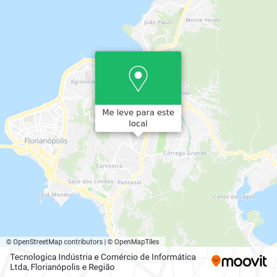 Tecnologica Indústria e Comércio de Informática Ltda mapa